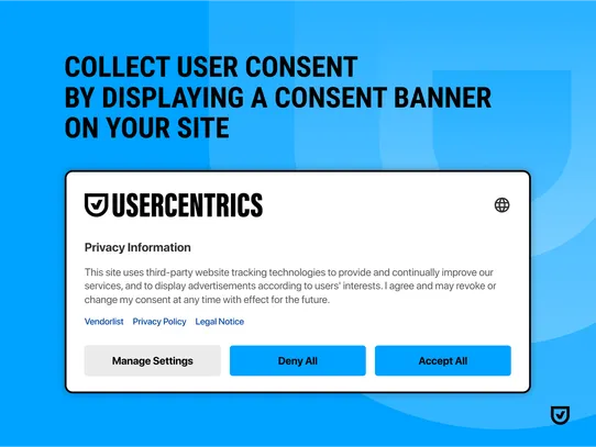 Usercentrics for Wix screenshot