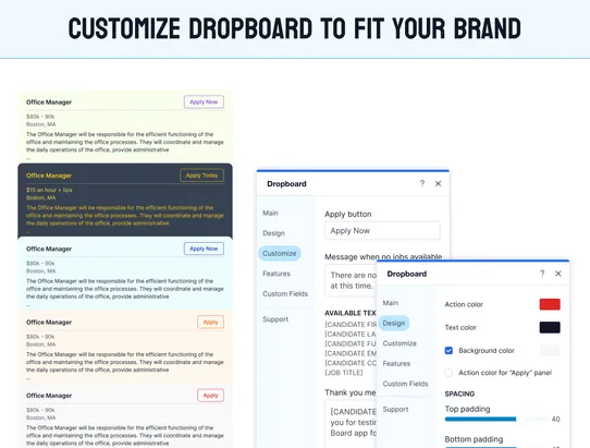 Dropboard screenshot