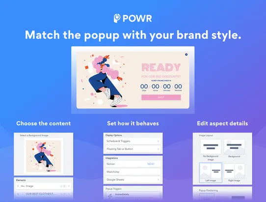 Sales &amp; Email Popup by POWR screenshot