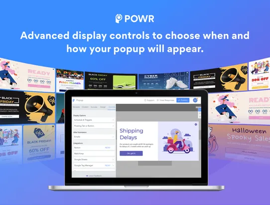 Sales &amp; Email Popup by POWR screenshot