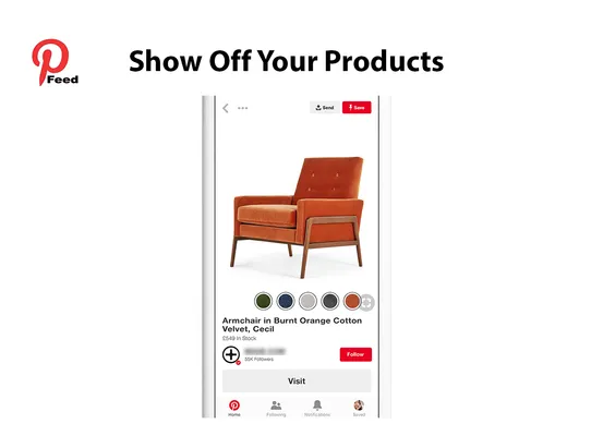 Pinterest Feed for Stores screenshot