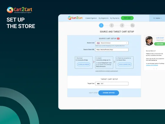 Cart2Cart: Wix Store Migration screenshot