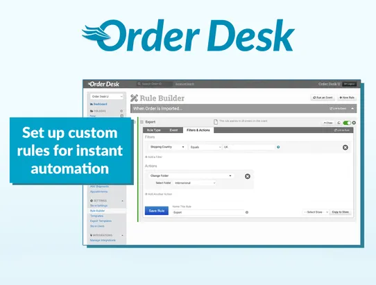 Order Desk screenshot