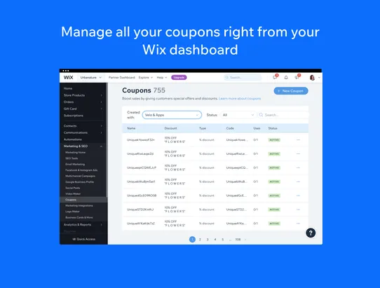 Bulk Coupon Creator screenshot