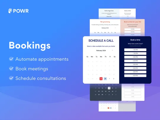 Bookings Appointments screenshot