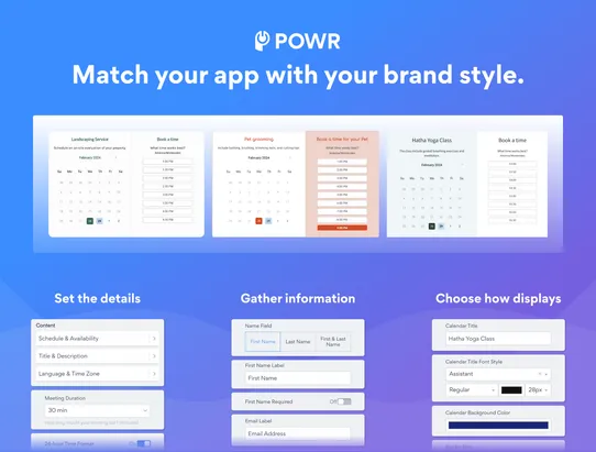 POWR Appointments Booking screenshot