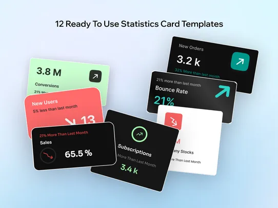 Statistics Card screenshot