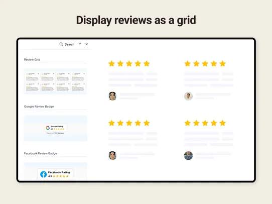 Google Reviews Slider screenshot