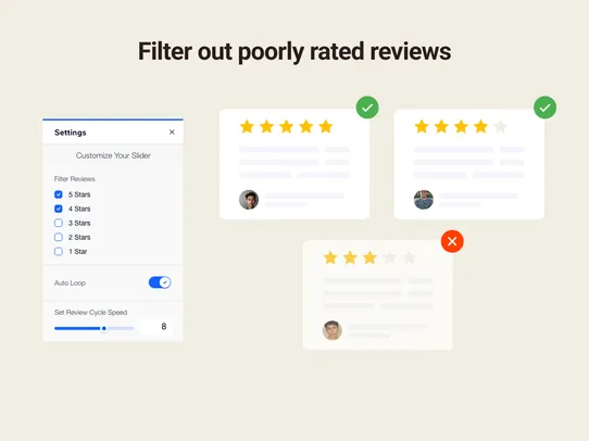 Google Reviews Slider screenshot