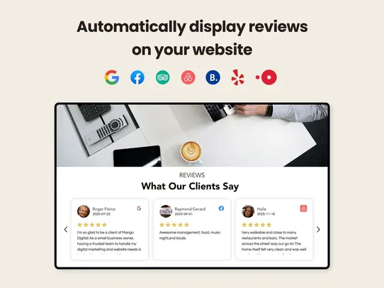 Mango Reviews screenshot