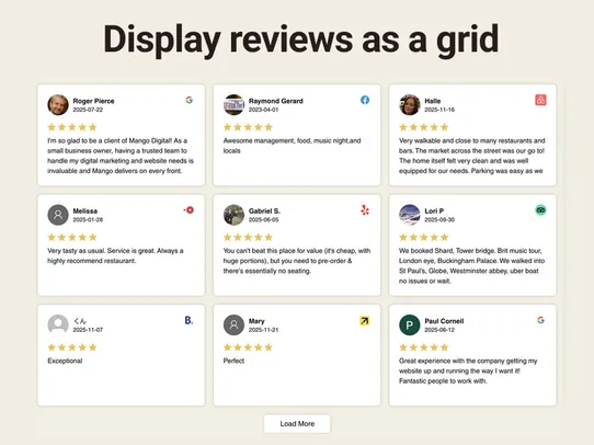 Mango Reviews screenshot