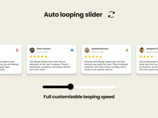 Mango Reviews screenshot