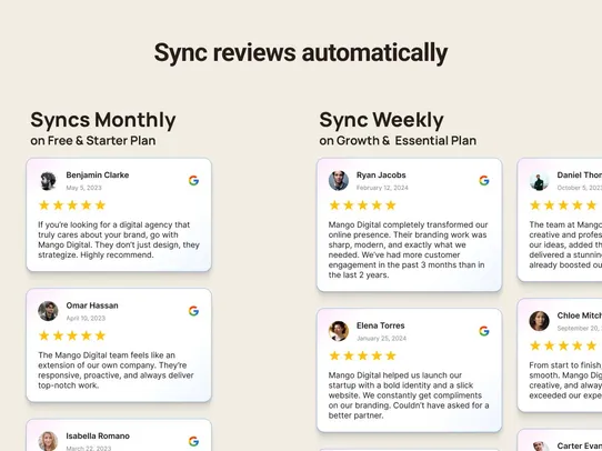 Mango Reviews screenshot