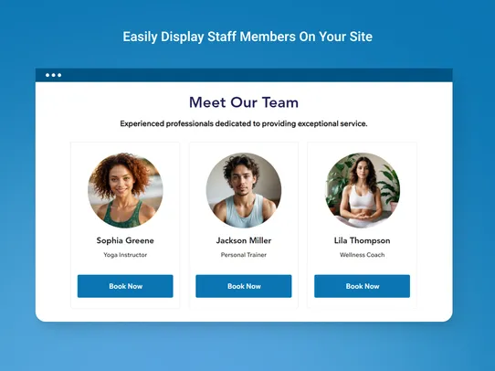 Staff Members screenshot