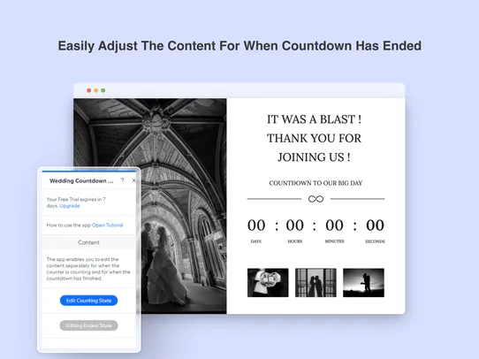 Wedding Countdown Timer screenshot