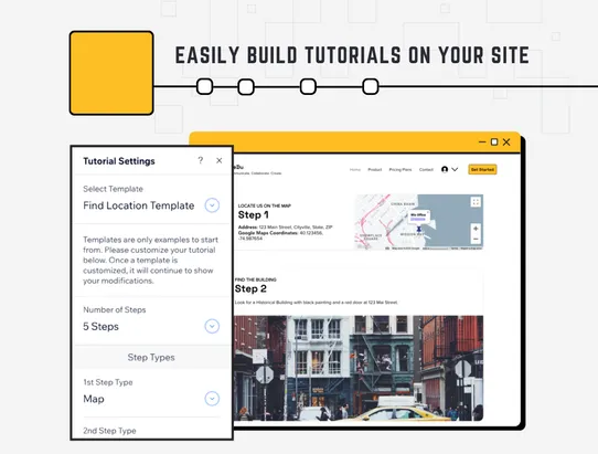 Steps Layout screenshot