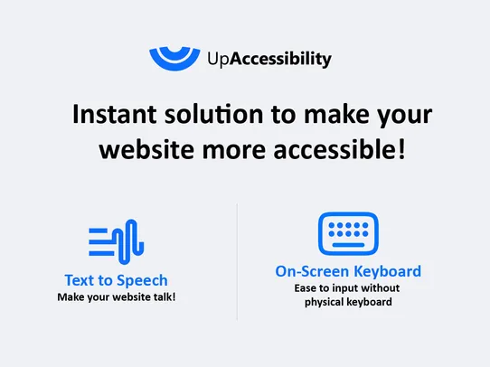 UpAccessibility screenshot