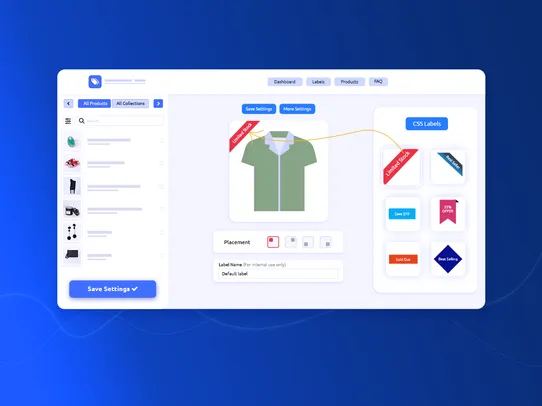 Elegantsy Product Labels screenshot