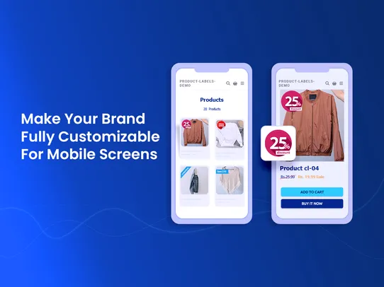 Elegantsy Product Labels screenshot