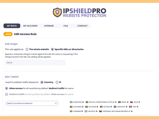 IPShieldPro screenshot