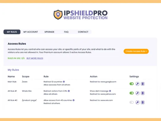 IPShieldPro screenshot