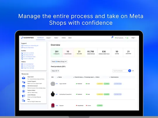 Facebook Shops by GoDataFeed screenshot