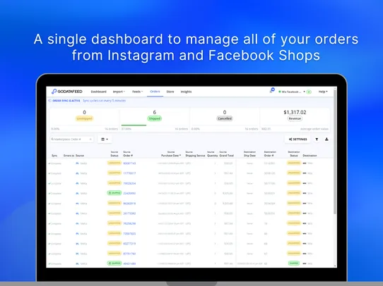 Facebook Shops by GoDataFeed screenshot