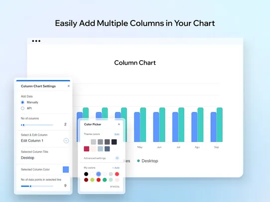 Column Chart screenshot