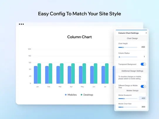 Column Chart screenshot