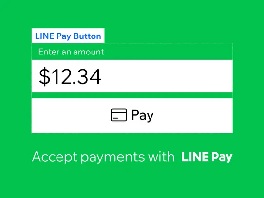 LINE Pay Button screenshot