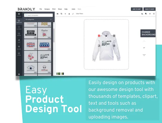 Brandly - Print on demand screenshot