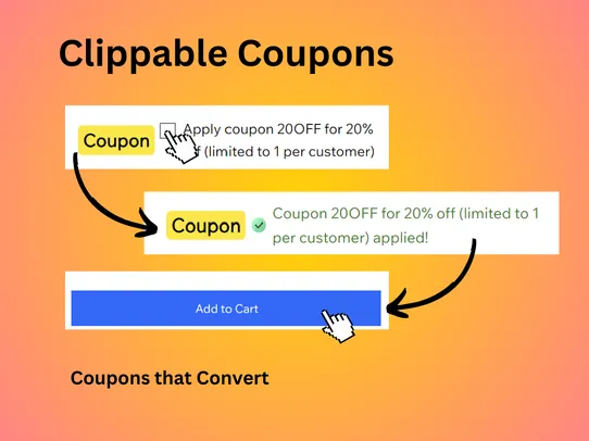 Product Page Coupons screenshot