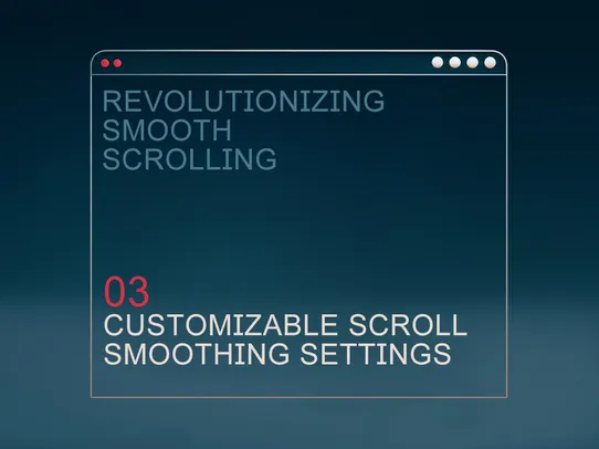 Smooth Scroll Pro screenshot