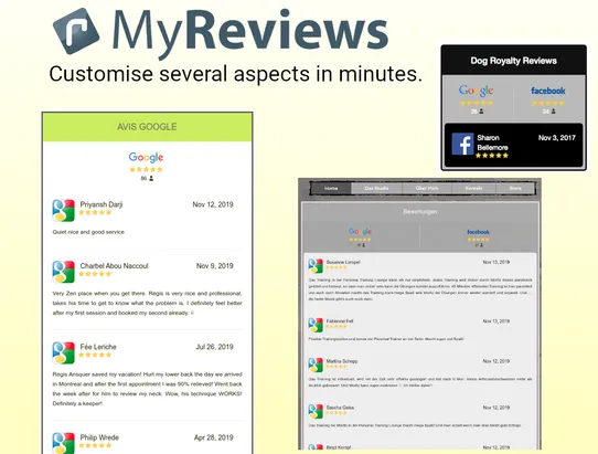 MyReviews screenshot