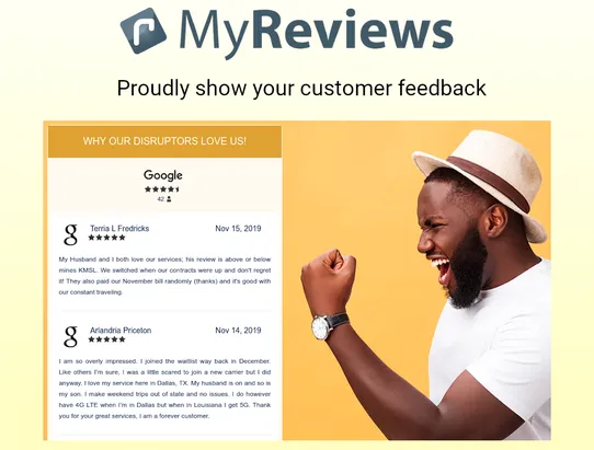 MyReviews screenshot