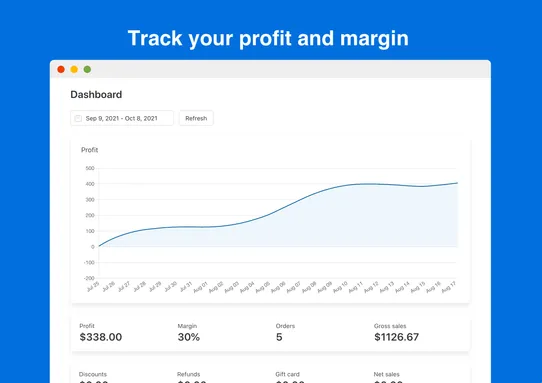 SimplyProfit screenshot