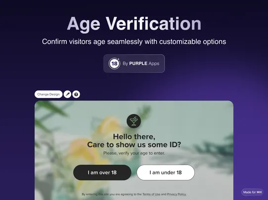 Age Verification screenshot