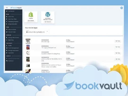 Bookvault screenshot