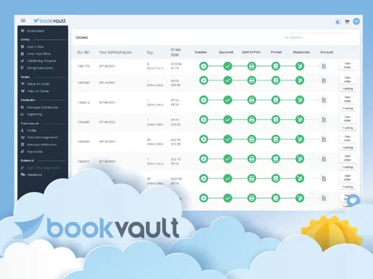 Bookvault screenshot