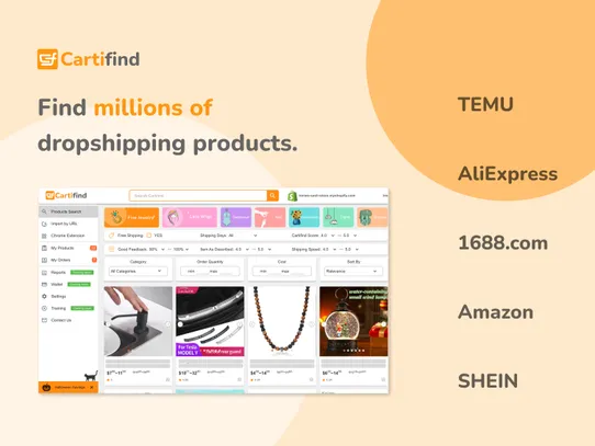 Cartifind - Temu Dropshipping screenshot