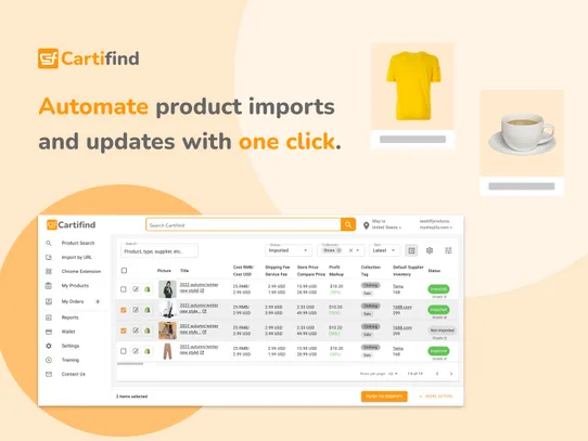 Cartifind - Temu Dropshipping screenshot