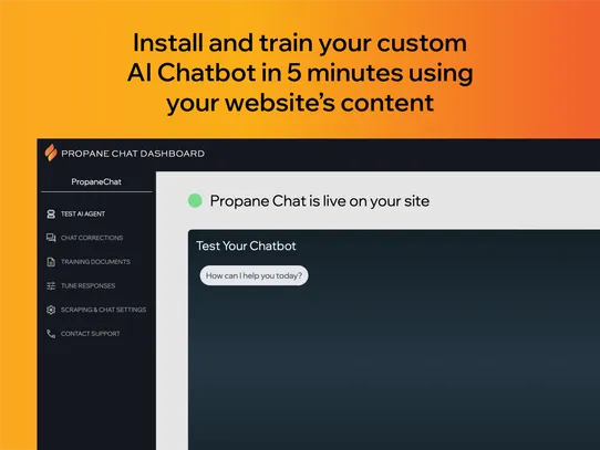 AI Chatbot | Propane Chat screenshot