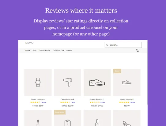 Stamped Product Reviews - PoCo screenshot