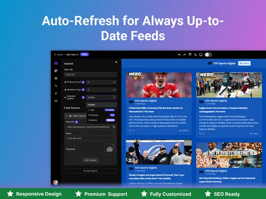 Common Ninja Social &amp; RSS Feed screenshot