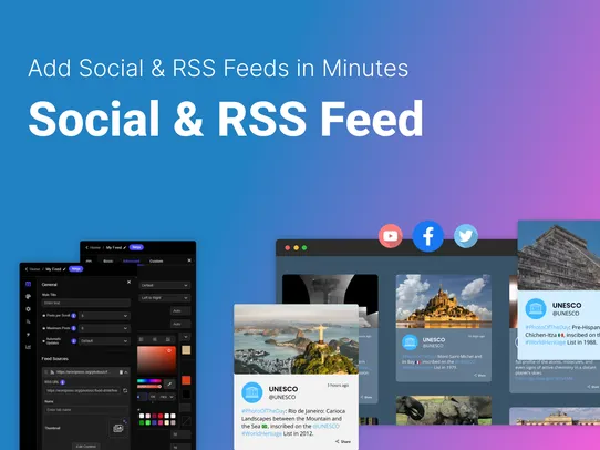 Common Ninja Social &amp; RSS Feed screenshot