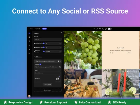Common Ninja Social &amp; RSS Feed screenshot