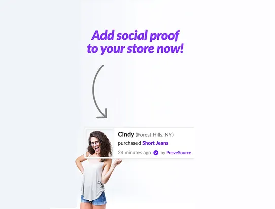 ProveSource Social Proof screenshot