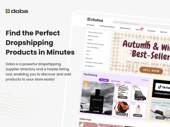 Doba ‑ AI Dropshipping screenshot