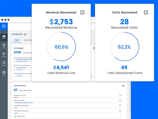 Cart Recovery screenshot