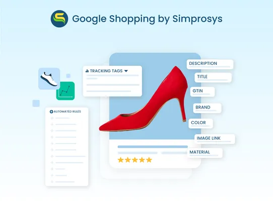 Google Shopping by Simprosys screenshot